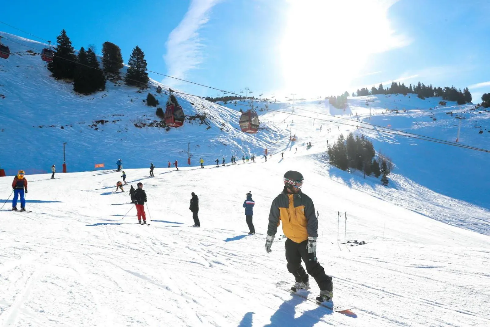 Le Flocon-Studio cabine-Balcon 4-6 Pers à 100m des pistes Chamrousse Appartement