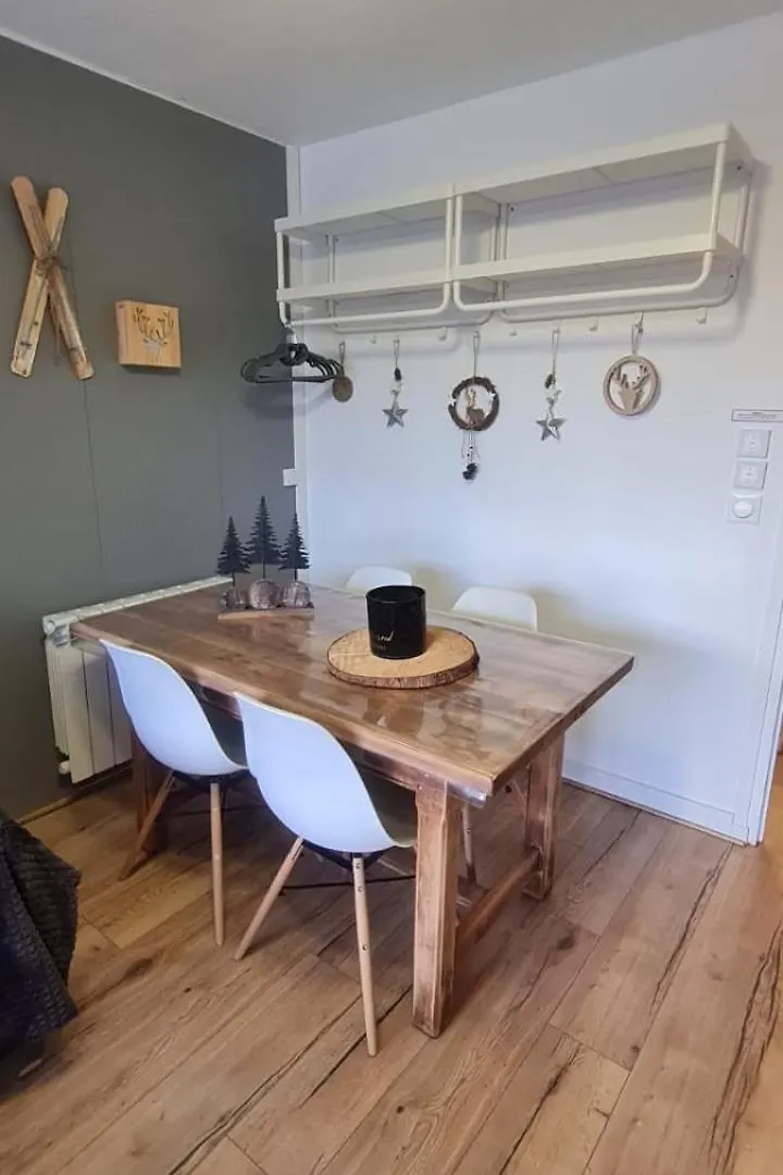Le Flocon-Studio cabine-Balcon 4-6 Pers à 100m des pistes Chamrousse Appartement
